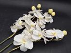 3 witte orchideeën, net echt, Huis en Inrichting, Woonaccessoires | Kunstplanten en Kunstbloemen, Ophalen of Verzenden, Nieuw