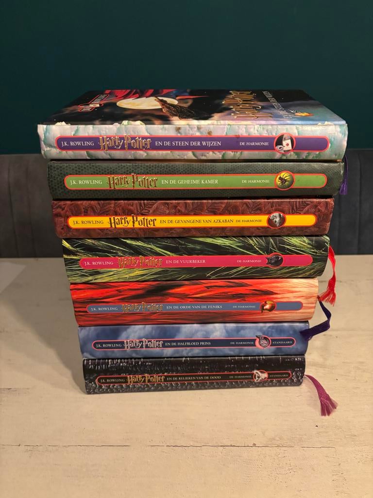 Complete Harry Potter Hardcover Serie - Alle 7 Boeken, Boeken, Ophalen of Verzenden, Zo goed als nieuw