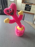 Dansende en zingende pluche pop - Roze cactus, Ophalen of Verzenden