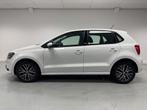 Volkswagen Polo 1.0 75-PK / BlUEMOTION / HIGH-LINE / BLACK-W, Auto's, Stof, Gebruikt, Zwart, Wit