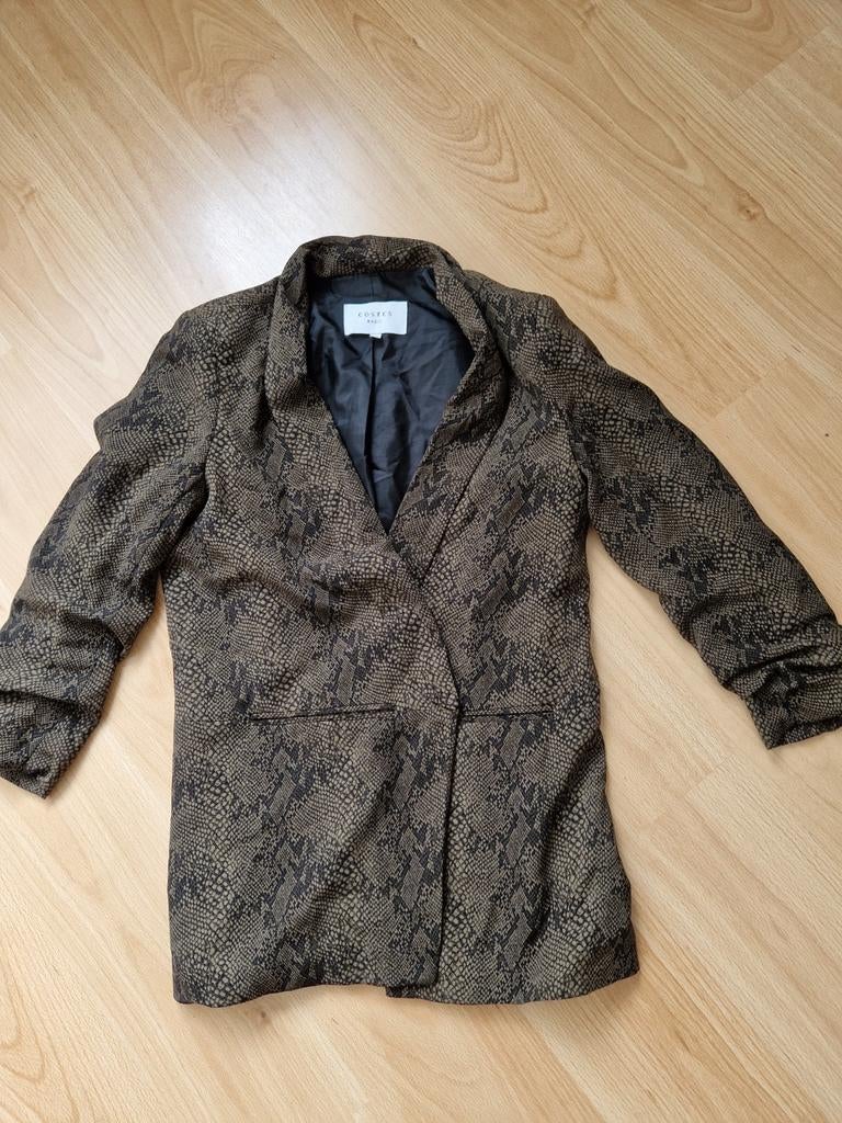 jasje Costes dierenprint, Maat 38/40 (M), Bruin, Ophalen of Verzenden, Zo goed als nieuw