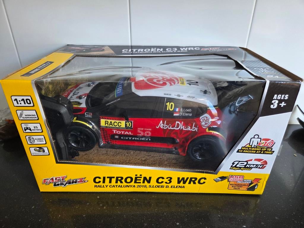 Citroen C3 RC afstandbestuurbare auto., Hobby en Vrije tijd, Modelauto's | 1:24, Ophalen of Verzenden, Zo goed als nieuw, Overige merken