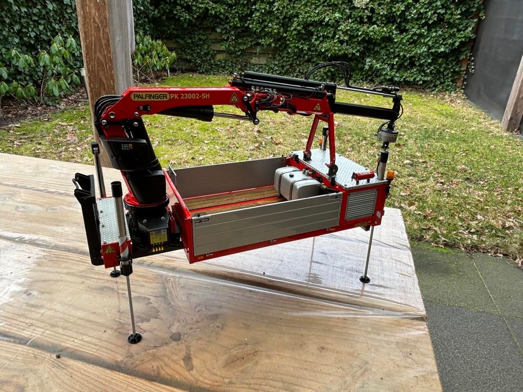 Scaleart Palfinger haakarm platform, Hobby en Vrije tijd, Modelbouw | Radiografisch | Overige, Zo goed als nieuw, Ophalen of Verzenden