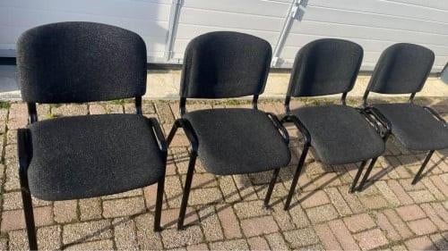 conferentie stoelen, Huis en Inrichting, Stoelen, Ophalen, Gebruikt, Vier, X