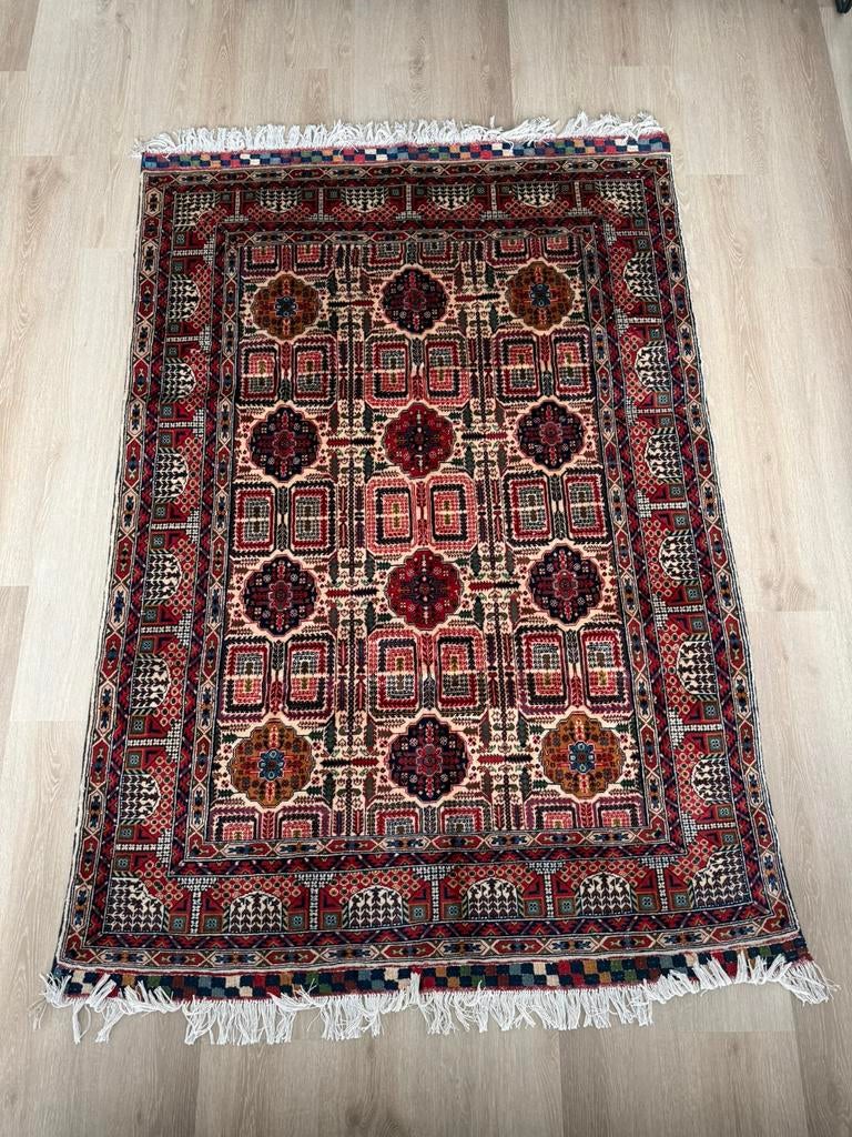 Autentieke Perzisch handgeknoopte tapijt | NIEUW, Huis en Inrichting, 100 tot 150 cm, 200 cm of meer, Ophalen of Verzenden, Zo goed als nieuw