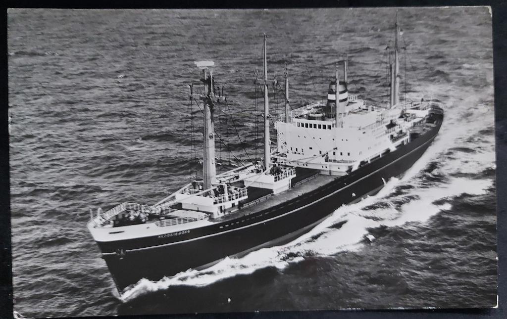 HAL: m.v Kloosterdijk, Verzamelen, Ophalen of Verzenden, Zo goed als nieuw, Kaart, Foto of Prent