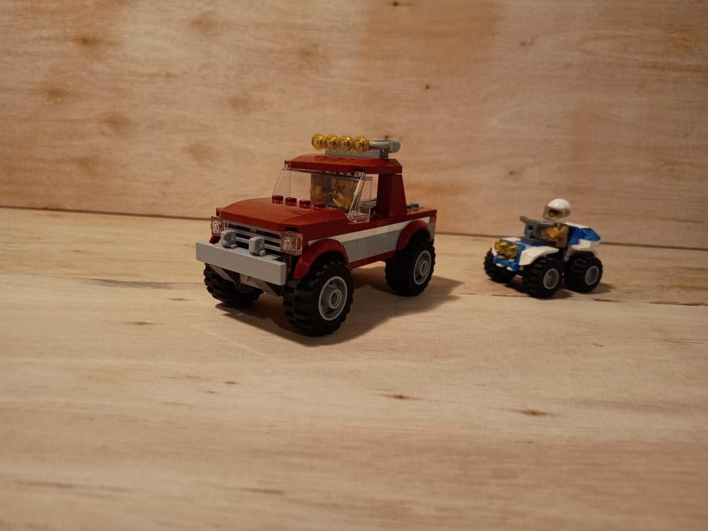 Lego City 4437 Politie achtervolging, Ophalen of Verzenden, Gebruikt, Complete set, Lego