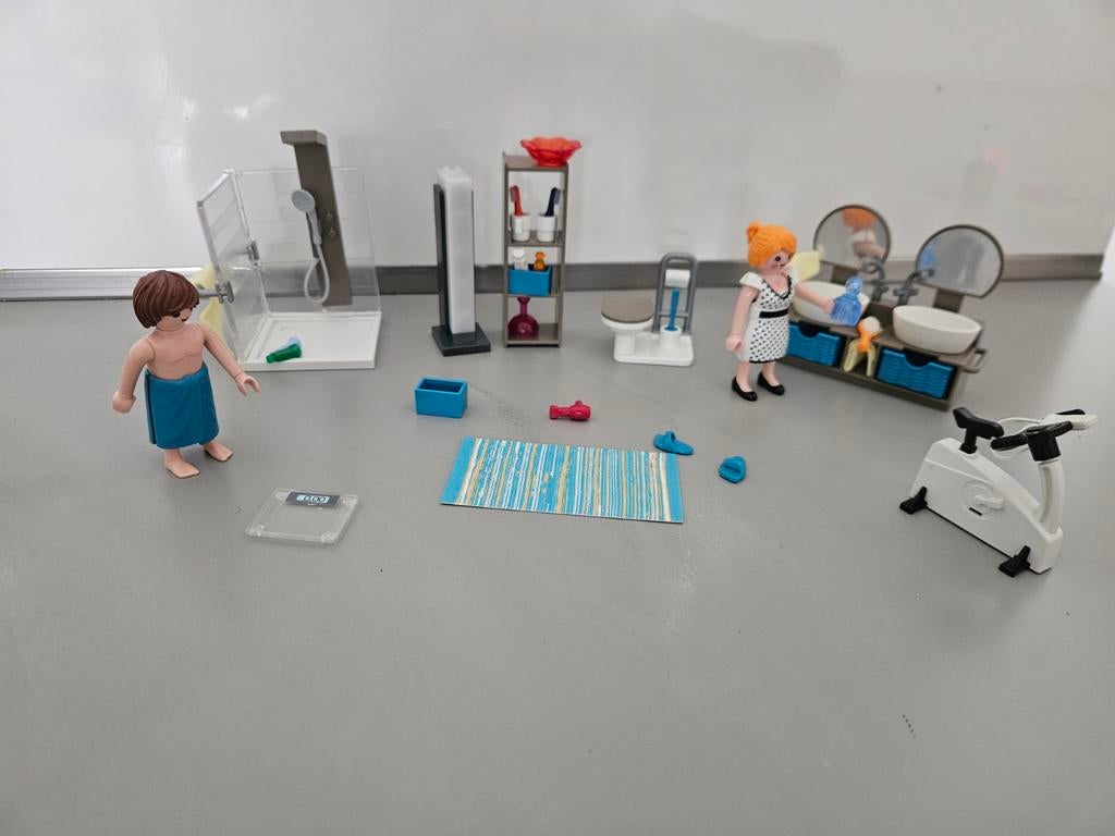 Playmobil badkamer, Ophalen of Verzenden, Zo goed als nieuw