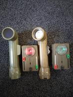 Militaire Seinlampen 4 Stuks., Ophalen of Verzenden, Landmacht, Duitsland, Embleem of Badge