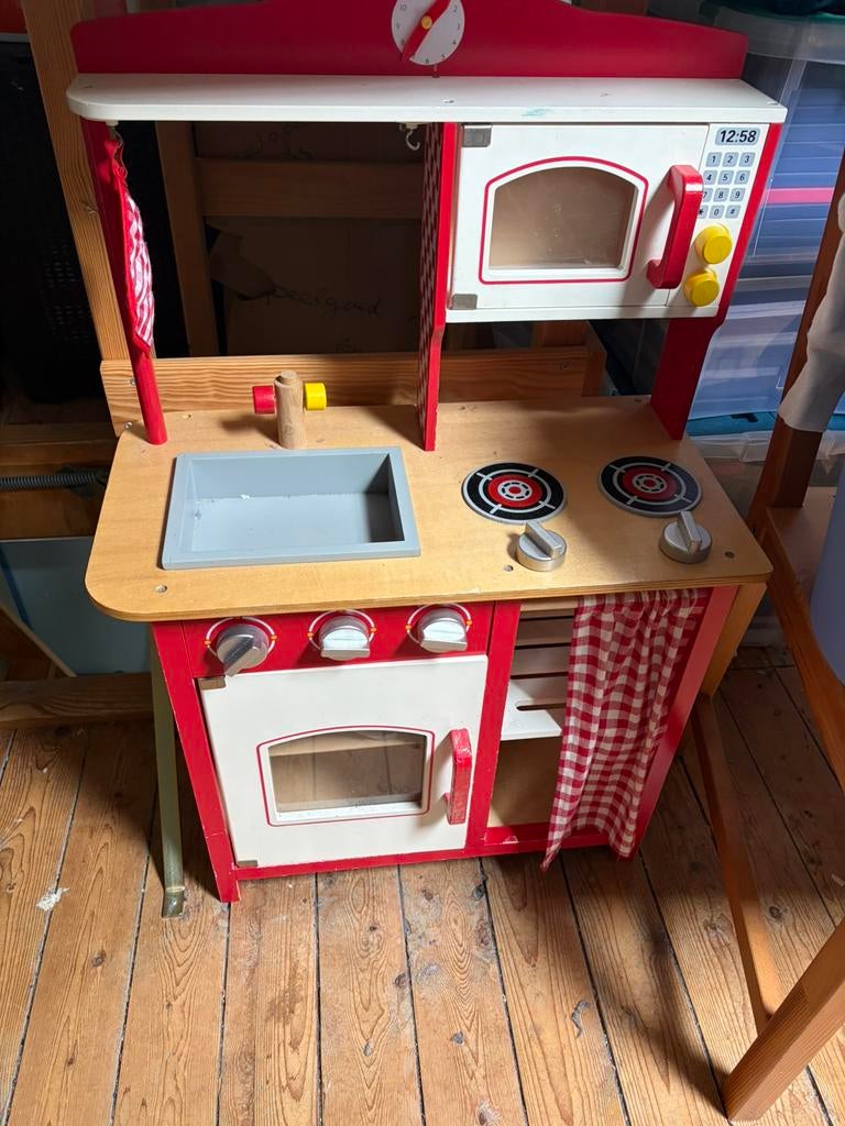 Speel keuken wormerveer gratis, Ophalen, Gebruikt, Hout