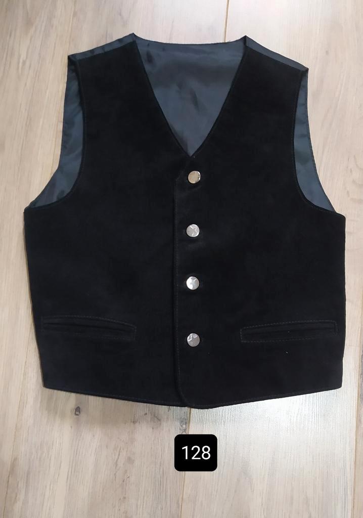 Nette zwarte gilet, overhemd en colbert voor communie, Kinderen en Baby's, Kinderkleding | Overige, Zo goed als nieuw, Jongen