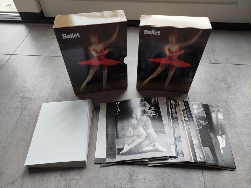 Box met wenskaarten van ballet, Ophalen of Verzenden
