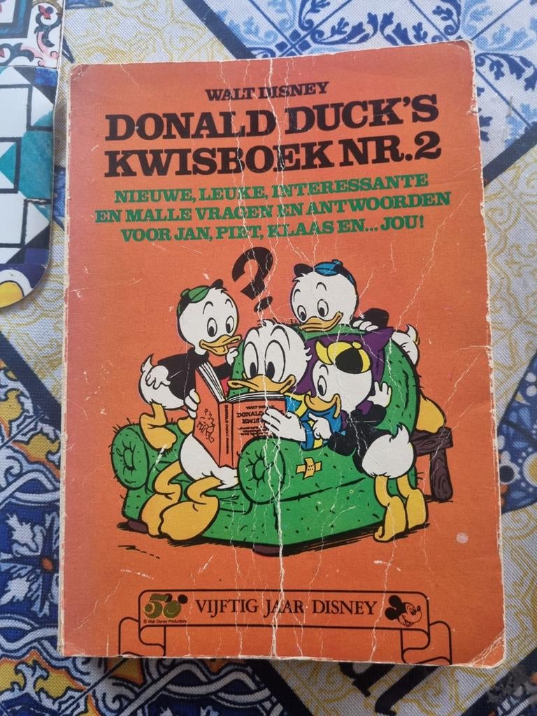 Donald Duck's Kwisboek Nr. 2, Ophalen of Verzenden, Gelezen, Fictie algemeen