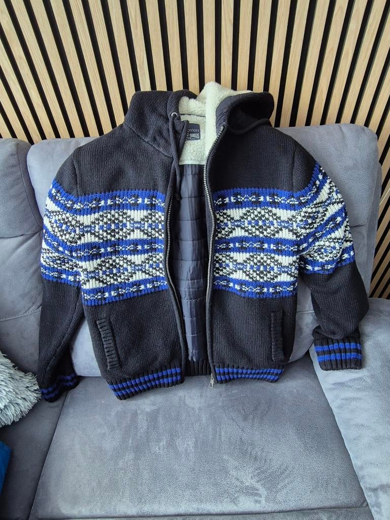 Angelo Litrico vest/jas, Ophalen, Gedragen, Blauw