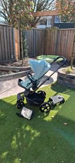 Easywalker kinderwagen met regenhoes en meerijdplankje, Gebruikt, Verstelbare duwstang, Ophalen, Kinderwagen