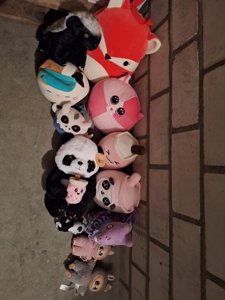 Veel knuffels ook nieuwe tussen, Ophalen of Verzenden, Nieuw, Overige typen