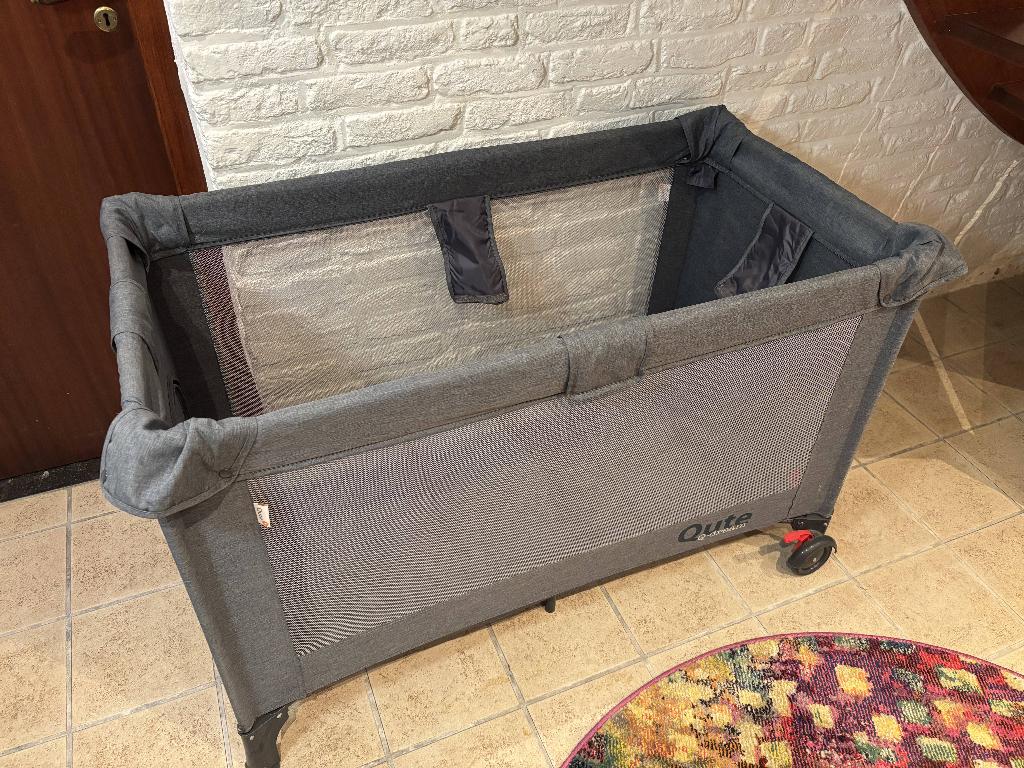 Kinderbedje / Campingbedje, Ophalen, Gebruikt, Minder dan 140 cm, 70 tot 85 cm