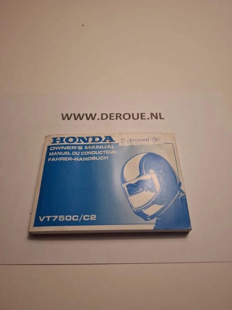 90 0WNERS MANUAL HONDA VT750C / C2  1997  USED, Motoren, Ophalen of Verzenden, Honda