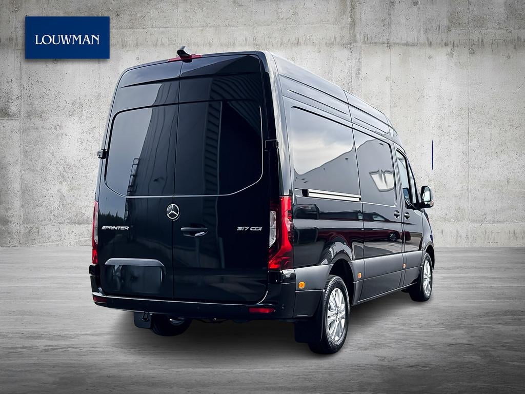 Mercedes-Benz Sprinter BPM VRIJ - 317CDI 170PK Automaat L2H2, Automaat, 4 cilinders, Zwart, Mercedes-Benz