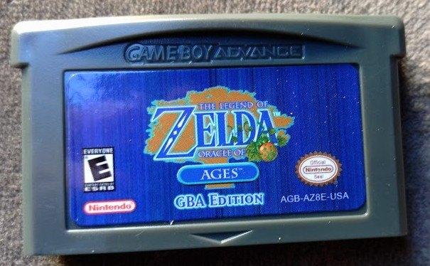 Zelda Oracle of Ages (GBA) - Reproductie - Nieuwstaat, Spelcomputers en Games, Games | Nintendo Game Boy, Avontuur en Actie, Verzenden