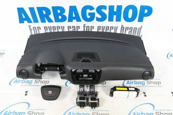 Airbag set - Dashboard zwart Seat MII (2011-2016), Auto-onderdelen, Dashboard en Schakelaars