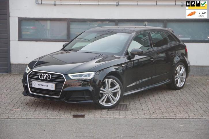 Audi A3 Sportback 1.0 TFSI Sport S Line Edition |NL auto| De, Auto's, Audi, Bedrijf, Te koop, A3, ABS, Airbags, Airconditioning