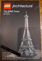 LEGO Architecture Eiffeltoren compleet met boekje, Ophalen of Verzenden, Zo goed als nieuw, Overige merken
