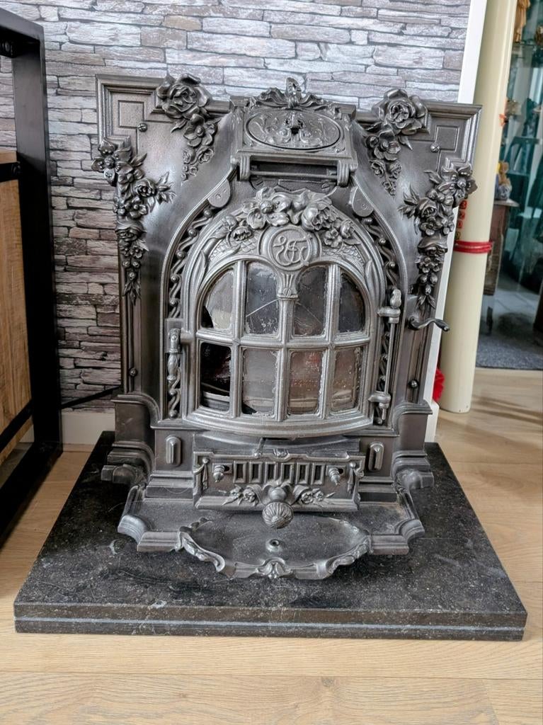 Borg kachel, Huis en Inrichting, Kachels, Ophalen, Gebruikt, Overige brandstoffen, Kolenkachel