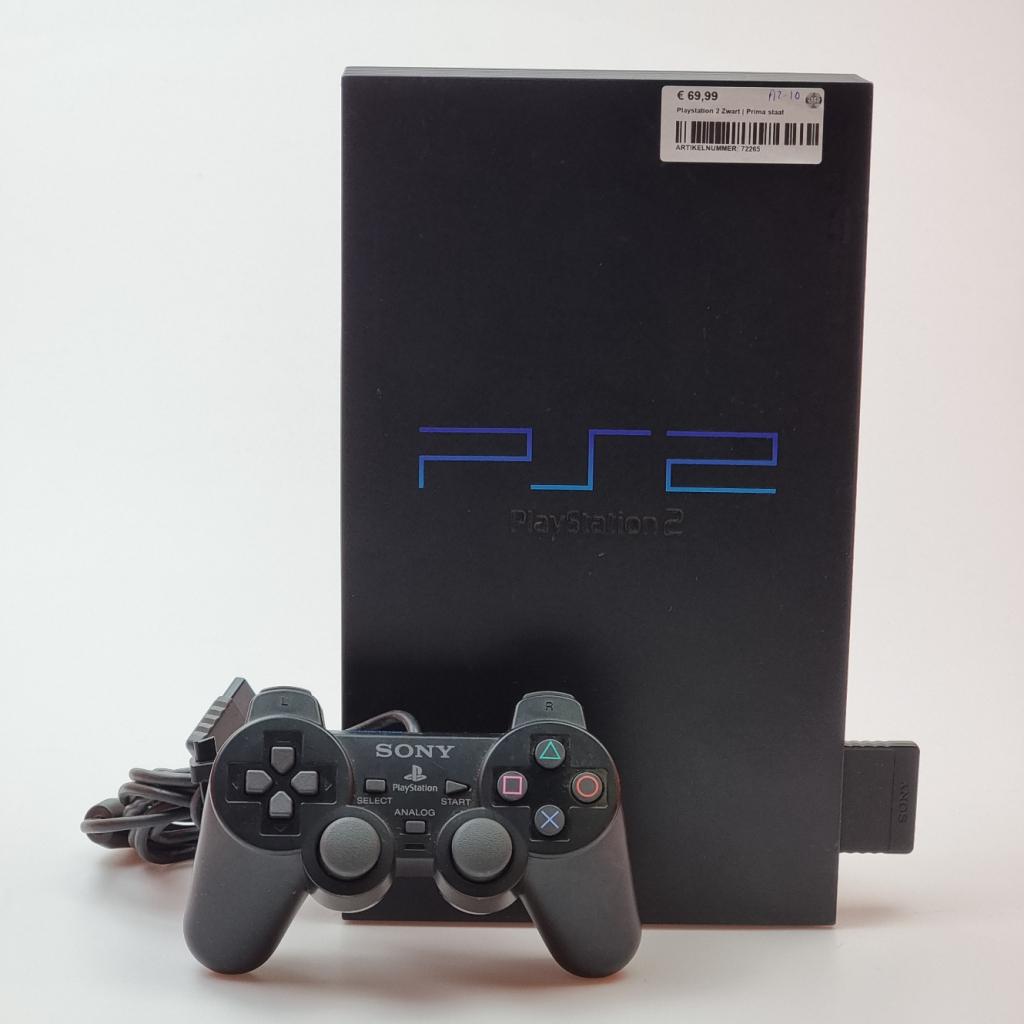 Playstation 2 Zwart | Prima staat