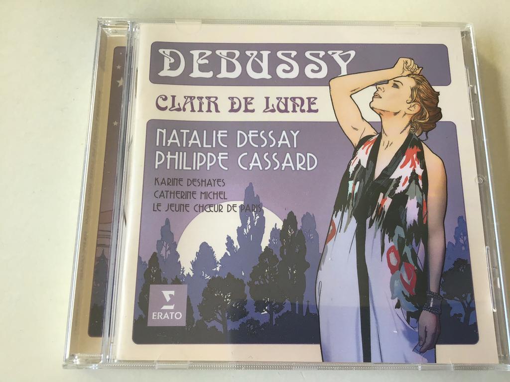 Debussy Clair de Lune/ Nathalie Dessay & Philippe Cassard, Cd's en Dvd's, Cd's | Klassiek, Ophalen of Verzenden, Modernisme tot heden