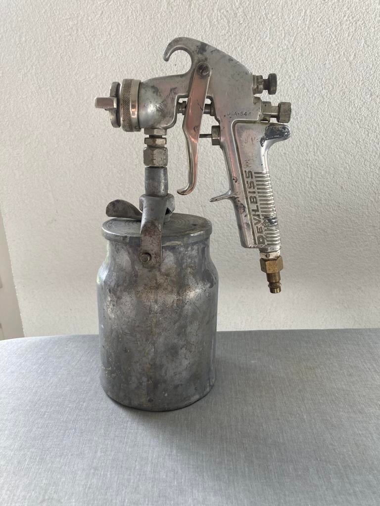 DeVilbiss verfspuit., Ophalen of Verzenden, Gebruikt, Verfspuit of Verfpomp