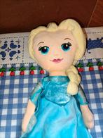 Prinses Elsa knuffel Frozen, Ophalen of Verzenden, Zo goed als nieuw, Overige typen