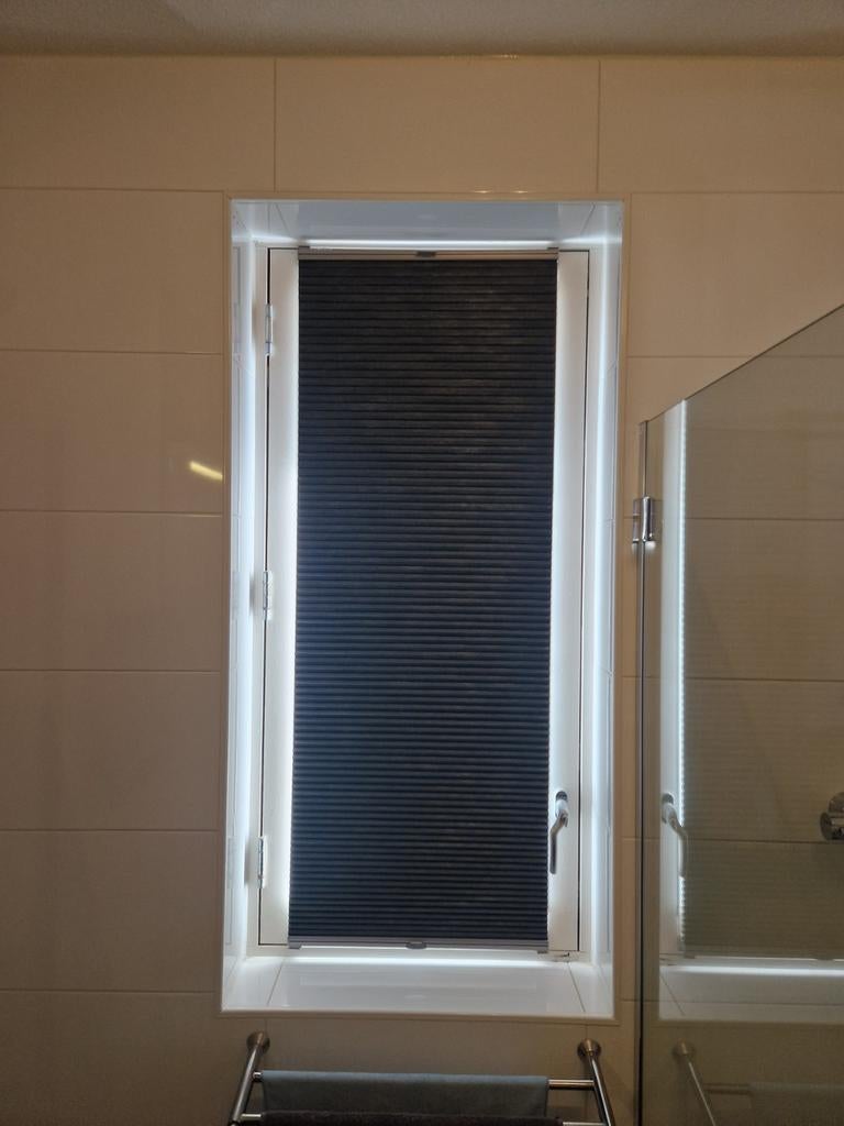 7 duette plisségordijnen topdown bottumup, Huis en Inrichting, Stoffering | Gordijnen en Lamellen, Ophalen, Gebruikt, 100 tot 150 cm