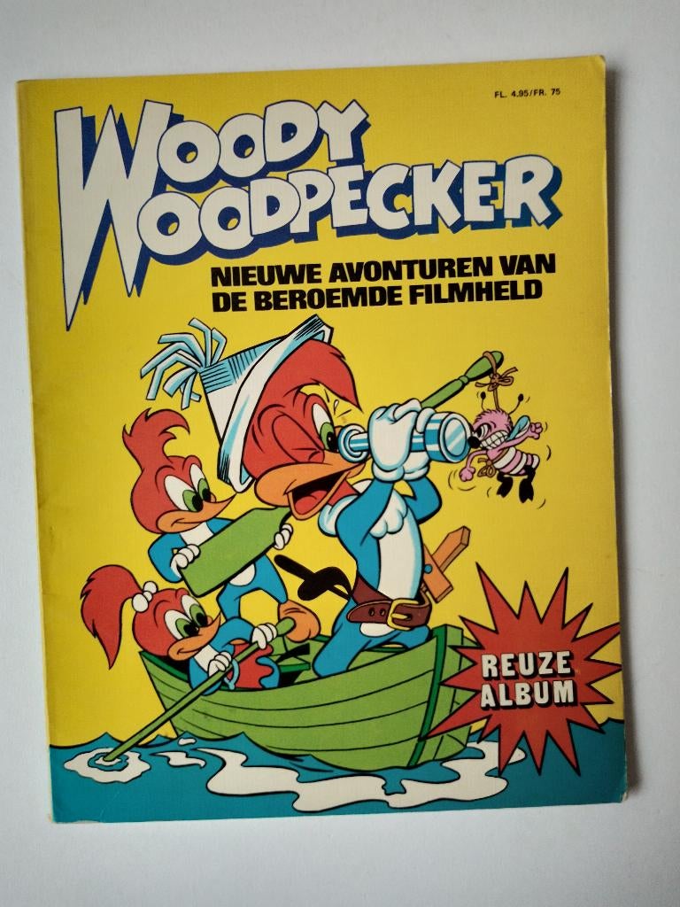 Stripboek Woody Woodpecker, Europa, Ophalen, Gelezen, Eén comic