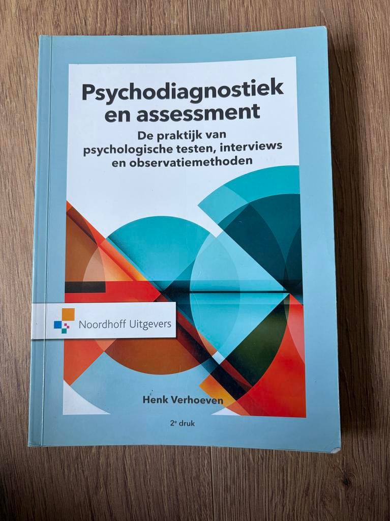 Psychodiagnostiek en assessment - Studieboek, Boeken, Ophalen of Verzenden, Gamma, Gelezen, HBO