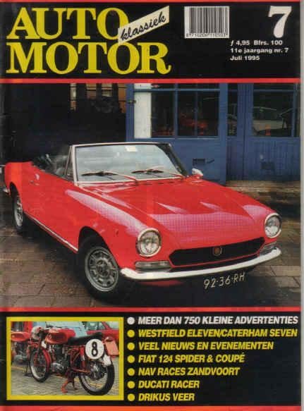 AMK 7 1995 : Fiat 124 Spider & Coupe - Catherham - Westfield, Ophalen of Verzenden, Gelezen, Algemeen
