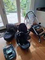 Complete set Peg Perego autostoel wandelwagen wieg, Gebruikt, Combiwagen, Verstelbare duwstang, Ophalen