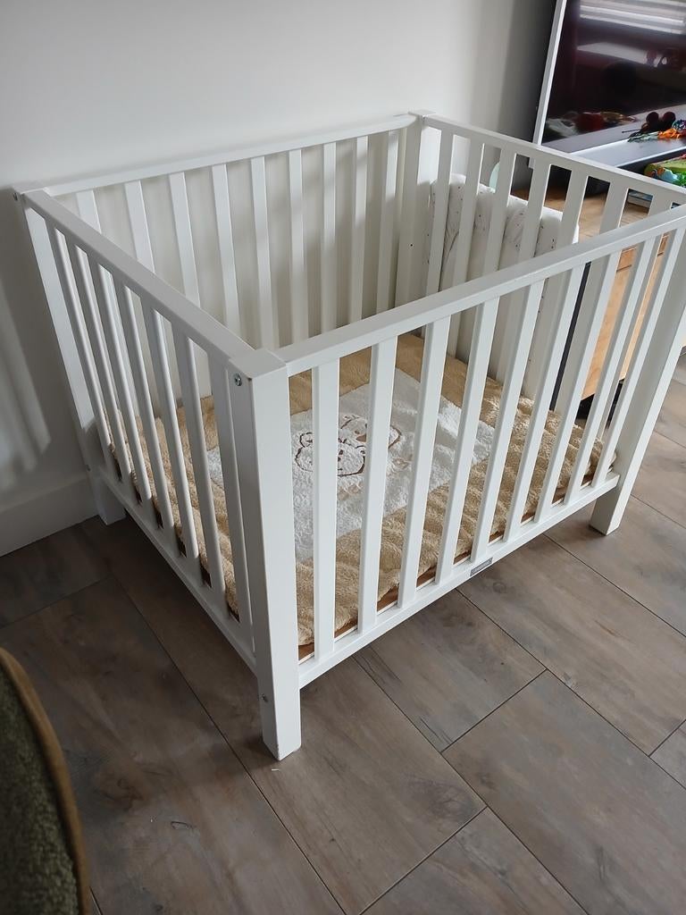 Bopita Box Wit, Kinderen en Baby's, Boxen, Zo goed als nieuw, Vierkant, Boxkleed, Ophalen