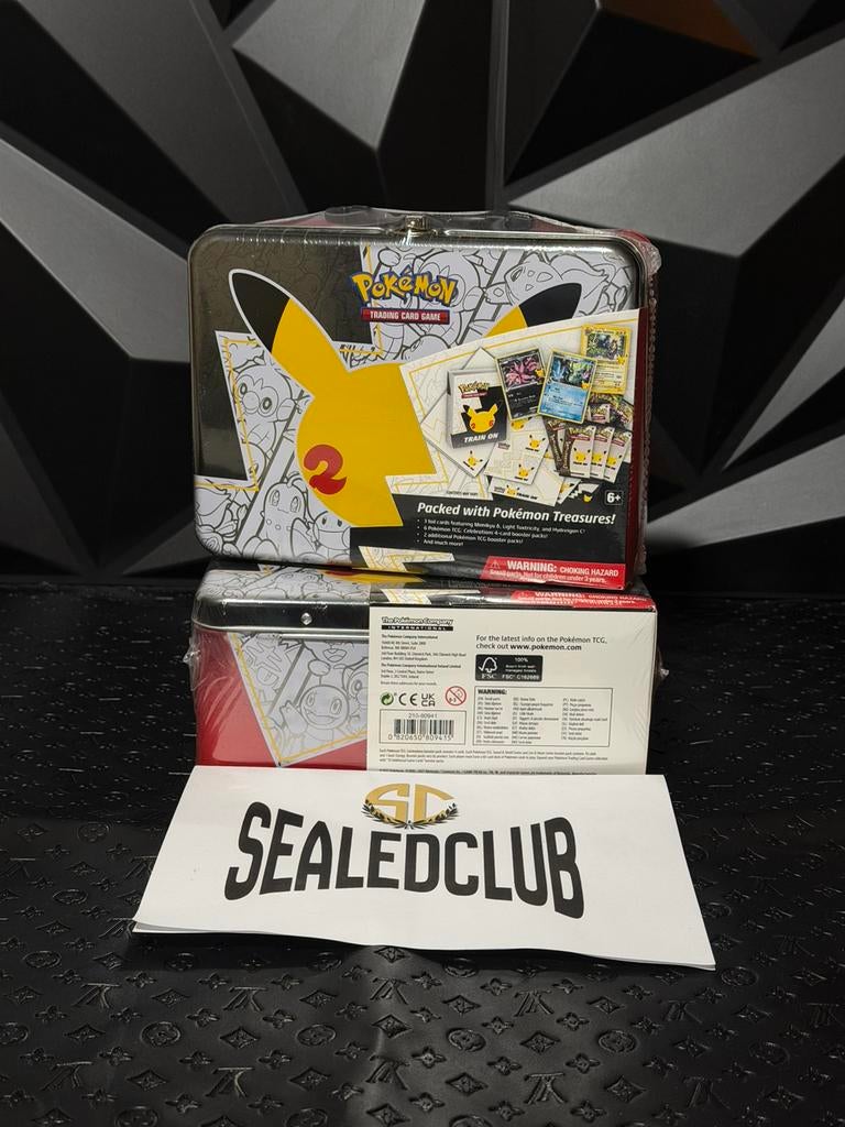 Pokemon 25th celebrations collector chest, Ophalen of Verzenden, Nieuw