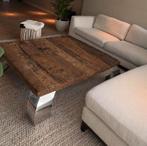 Salontafel + bijpassende Eettafel (mag weg ivm verhuizing), Huis en Inrichting, Tafels | Salontafels, Zo goed als nieuw, Minder dan 50 cm