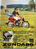 Advertentie Zündapp KS50 Super Sport, Verzenden, Zo goed als nieuw, Motoren