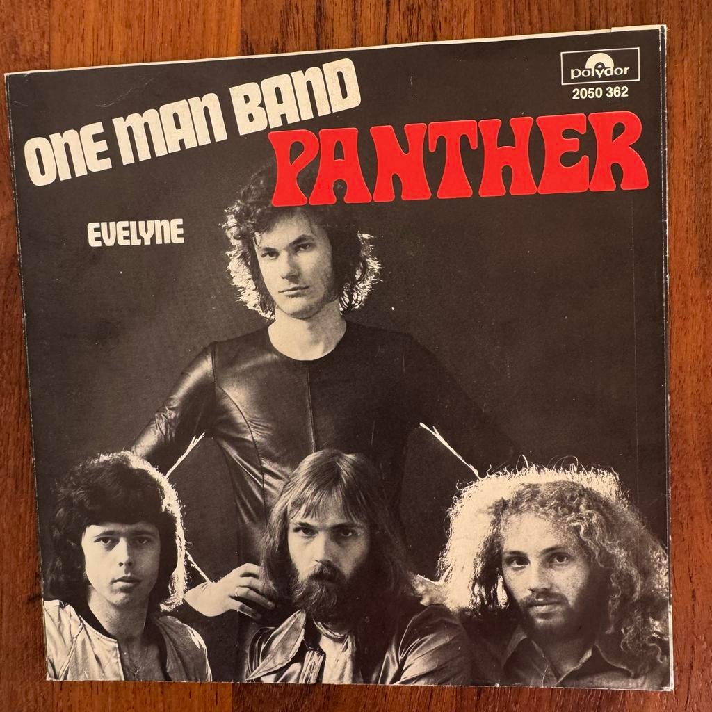 Panther - One Man Band / Evelyne    Nederbeat, Verzenden, Originele persing, 7 inch, Single