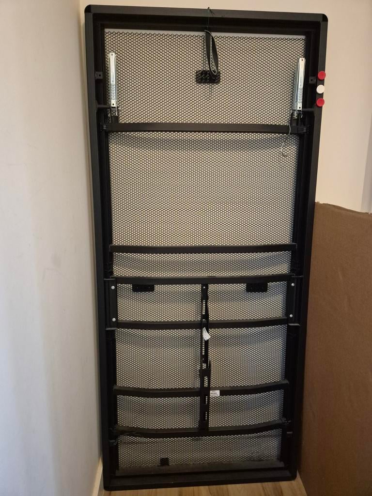 Auping spiraalbodem elektrisch verstelbaar, Ophalen, Verstelbaar, 90 cm, Eenpersoons