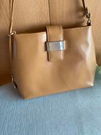 Prachtige lederen tas, Ophalen of Verzenden, Zo goed als nieuw, Bruin, Handtas
