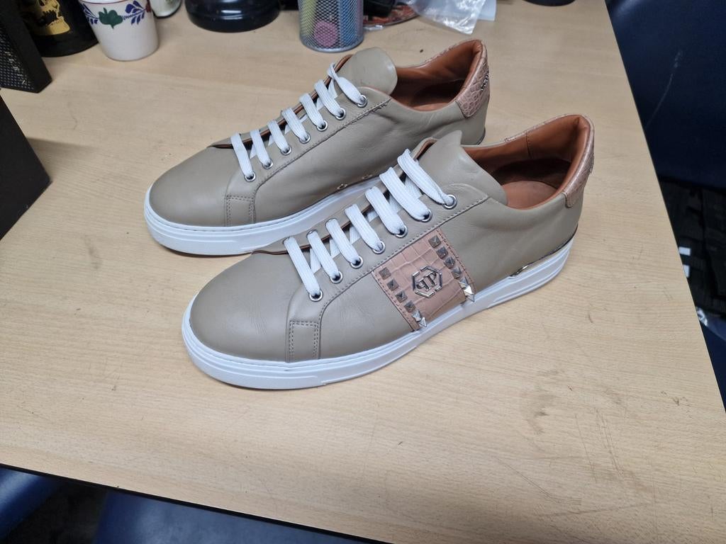 Philipp Plein sneakers maat 44, Bruin, Ophalen of Verzenden, Zo goed als nieuw, Philipp Plein