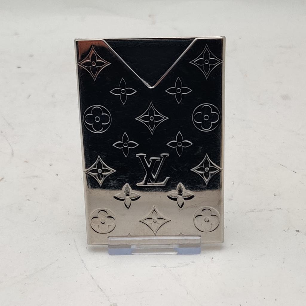LOUIS VUITTON R96427 Monogram Metal Card holder €249.99, Overige merken, Overige kleuren, Ophalen of Verzenden, Zo goed als nieuw