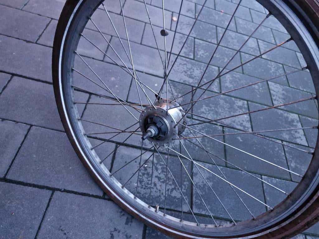 28 inch achterwiel met Shimano Nexus 7 naafversnelling, Ophalen, Gebruikt, Algemeen, Wiel