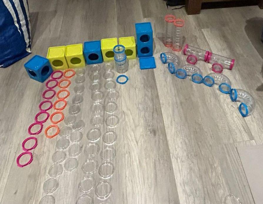 Kubussen en buizen voor hamsters, Dieren en Toebehoren, Ophalen of Verzenden, Gebruikt