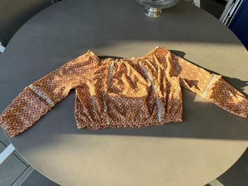Nieuwe bruine Cotton Club top, maat XXL beschikbaar voor biedingen