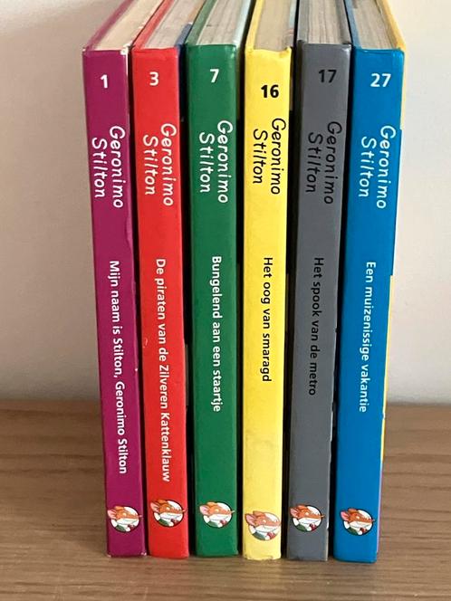 Geronimo Stilton Boeken Set, Boeken, Kinderboeken | Jeugd | onder 10 jaar, Gelezen, Fictie algemeen, Ophalen of Verzenden